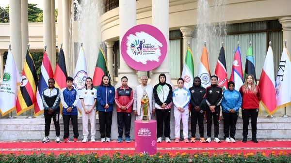 প্রধান উপদেষ্টা কর্তৃক দ্বিতীয় মহিলা কাবাডি বিশ্বকাপের ট্রফি উন্মোচন