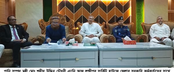 জনগণকে সরকারি সেবা প্রদানে কোনো হয়রানি করা যাবে না-পানি সম্পদ মন্ত্রী