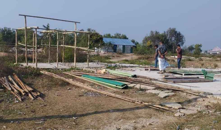 ফের দখল হচ্ছে বাঁকখালী নদী, রাতারাতি উঠছে ঘর