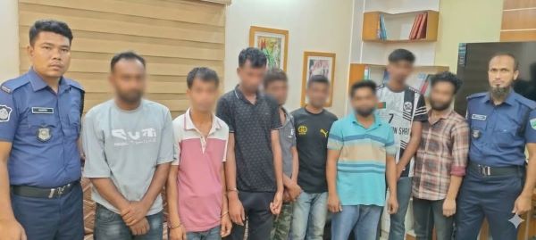 রাঙ্গামাটিতে ইয়াবাসহ ৮ মাদক কারবারি গ্রেফতার