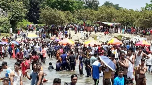 ঈদের ছুঁটিতে সিলেটের পর্যটনকেন্দ্রগুলোতে পর্যটকদের ঢল