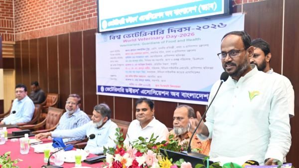 দেশের অর্থনীতি মজবুত করতে প্রাণিসম্পদ খাত অত্যন্ত গুরুত্বপূর্ণ–মৎস্য ও প্রাণিসম্পদ প্রতিমন্ত্রী