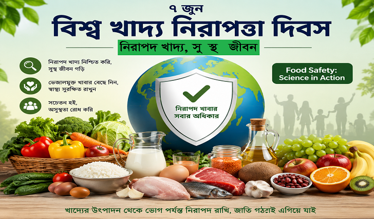 নিরাপদ খাদ্য নিশ্চিতকরণে বৈশ্বিক অঙ্গীকার, বাংলাদেশের সামনে নতুন চ্যালেঞ্জ ও সম্ভাবনা