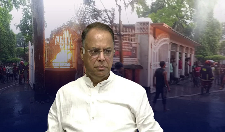 বজ্রপাত থেকে জ্বালানিমন্ত্রী টুকুর বাসায় আগুন