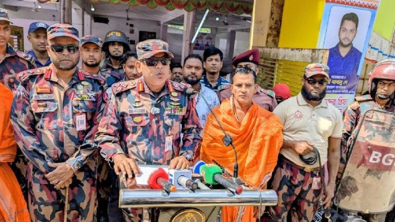 বান্দরবানে দুর্গাপূজায় গুজব ও উসকানি ঠেকাতে বিজিবির বিশেষ নজরদারি